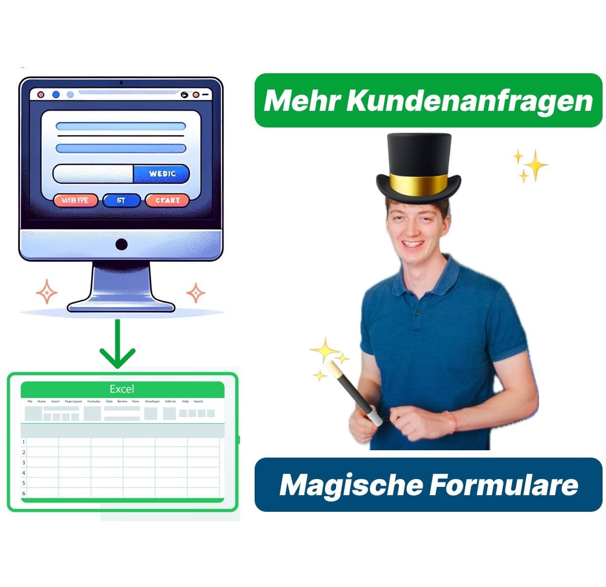 Mit einem Formular auf der Webseite Leads einsammeln. So gelingt es!